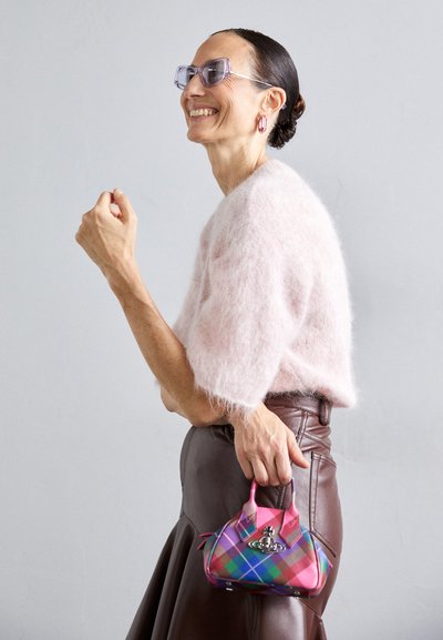 Vivienne Westwood MINI YASMINE - Mala de mão - candy tartan