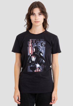 STAR WARS LORD DARTH VADER PORTRAIT POSTER - Print T-shirt - black