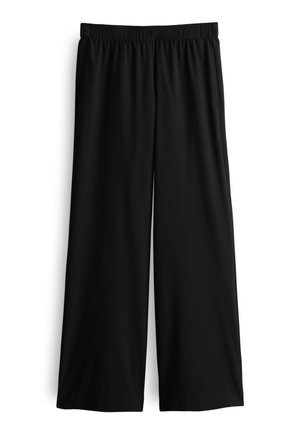 someday. MID RISE LONG WIDE FIT - Trousers - black