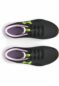 Under Armour VISUAL CUSHIONING UA GGS SURGE 4 - Road running shoes - black