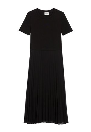 Claudie Pierlot ROBE TELI LONGUE BIMATIÈRE - Robe de jour - noir
