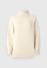 MOCK NECK - Maglione - beige