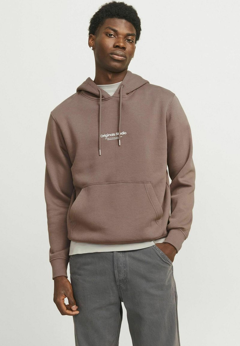 Jack & Jones JORVESTERBRO - Sweater - deep taupe