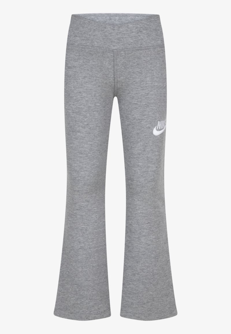 Nike Sportswear FLARE  - Tracksuit bottoms - dark grey heather