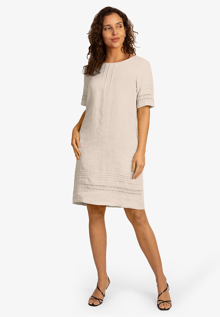 mint&mia Jurk zandkleur