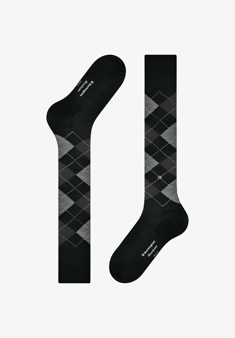 Burlington MANCHESTER - Chaussettes hautes - black