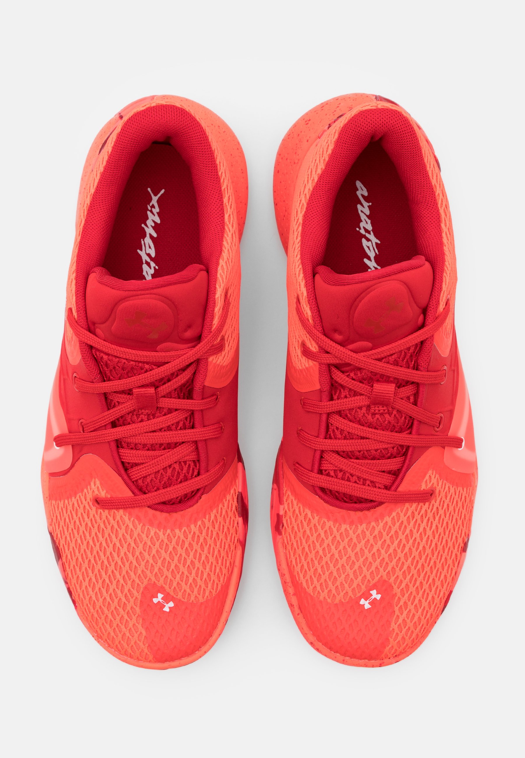 under armour orange trainers
