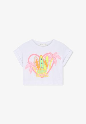 Billieblush, MET KORTE MOUWEN - T-shirt imprimé - blanc