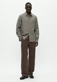 DOUBLE A BY W.W. WWLAX CASUAL STRIPE  - Stoffhose - delicioso
