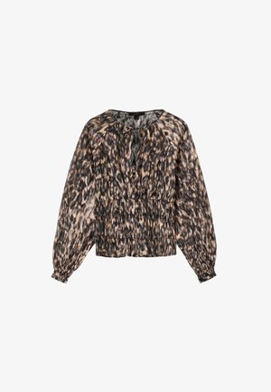AllSaints, CERN - Blouse - prowl golden-coloured brown