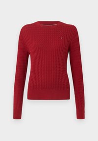 CABLE SWEATER - Svetr - regatta red