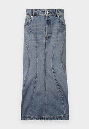 Sportmax CASA - Falda vaquera - blue azure