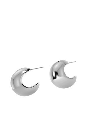 BOLD CREOLES HOOPS LARGE - Kõrvarõngad - steel