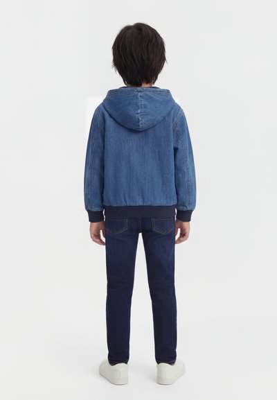 Emporio Armani UNISEX - Teksajakk - dark blue denim