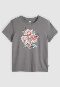 Неизбран, grungy flower field with serif smoked pearl
