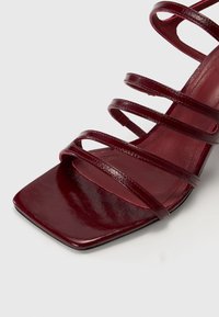ALOHAS AUBREY - High heeled sandals - onix burgundy