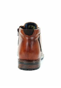 Bottines Bugatti Marcello Eco Cognac Homme - Cuir Véritable Lacets Et Fermeture Éclair