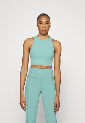 Athleta CROP BRA A-C - Αθλητικό σουτιέν ελαφριάς στήριξης - dusty jade