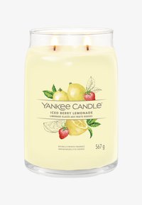 Yankee Candle SIGNATURE LARGE JAR ICED BERRY LEMONADE - Bougie parfumée - yellow