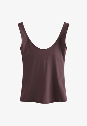 Self. Top - chocolate brown