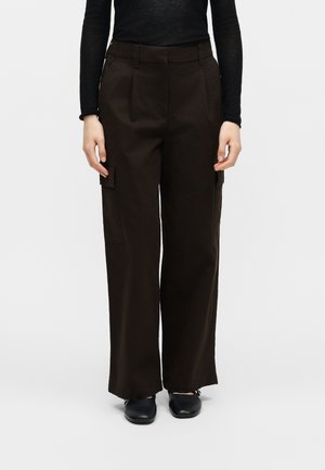 Calvin Klein Jeans EWAIST - Cargobroek - dark coffee