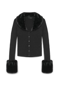 Strickjacke - ultrablack