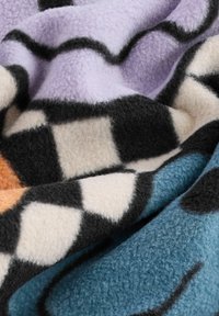 Next SINGLE SOFT TOUCH  REGULAR FIT SET - Nachtwäsche Set - neutral black checkerboard smile face