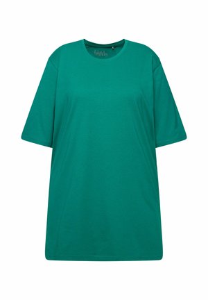 Ulla Popken PLUS SIZE TEE - T-shirt basic - classic emerald green