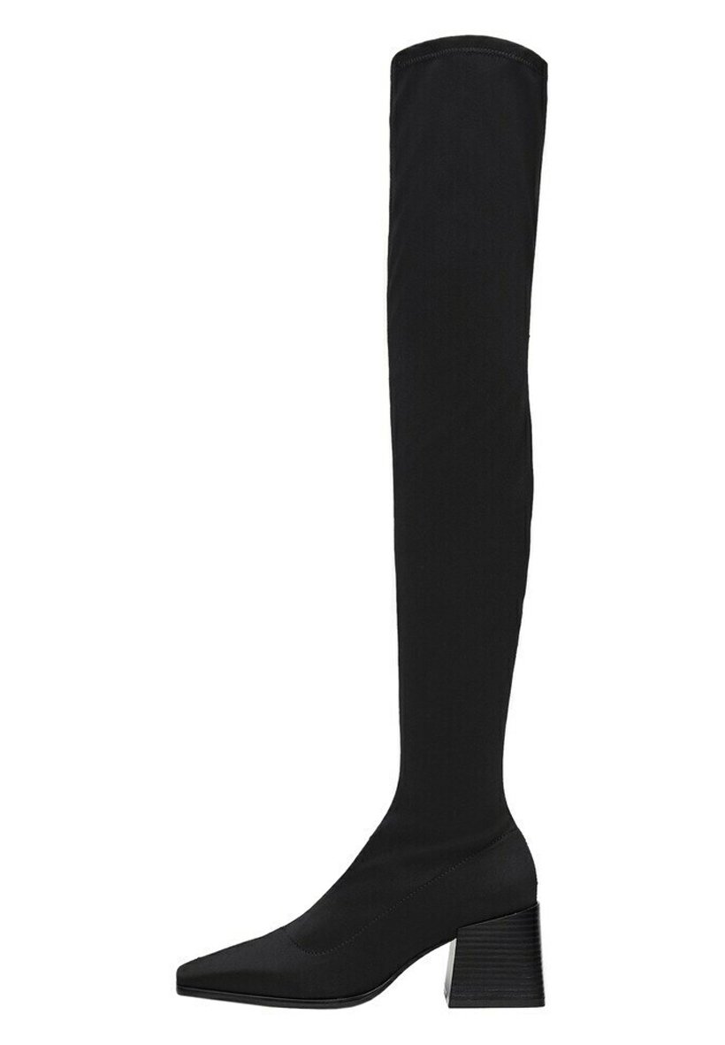 Mango SLIM - Stivali sopra il ginocchio - black/nero - Zalando