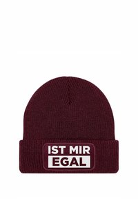 Unselected, bordeauxrot