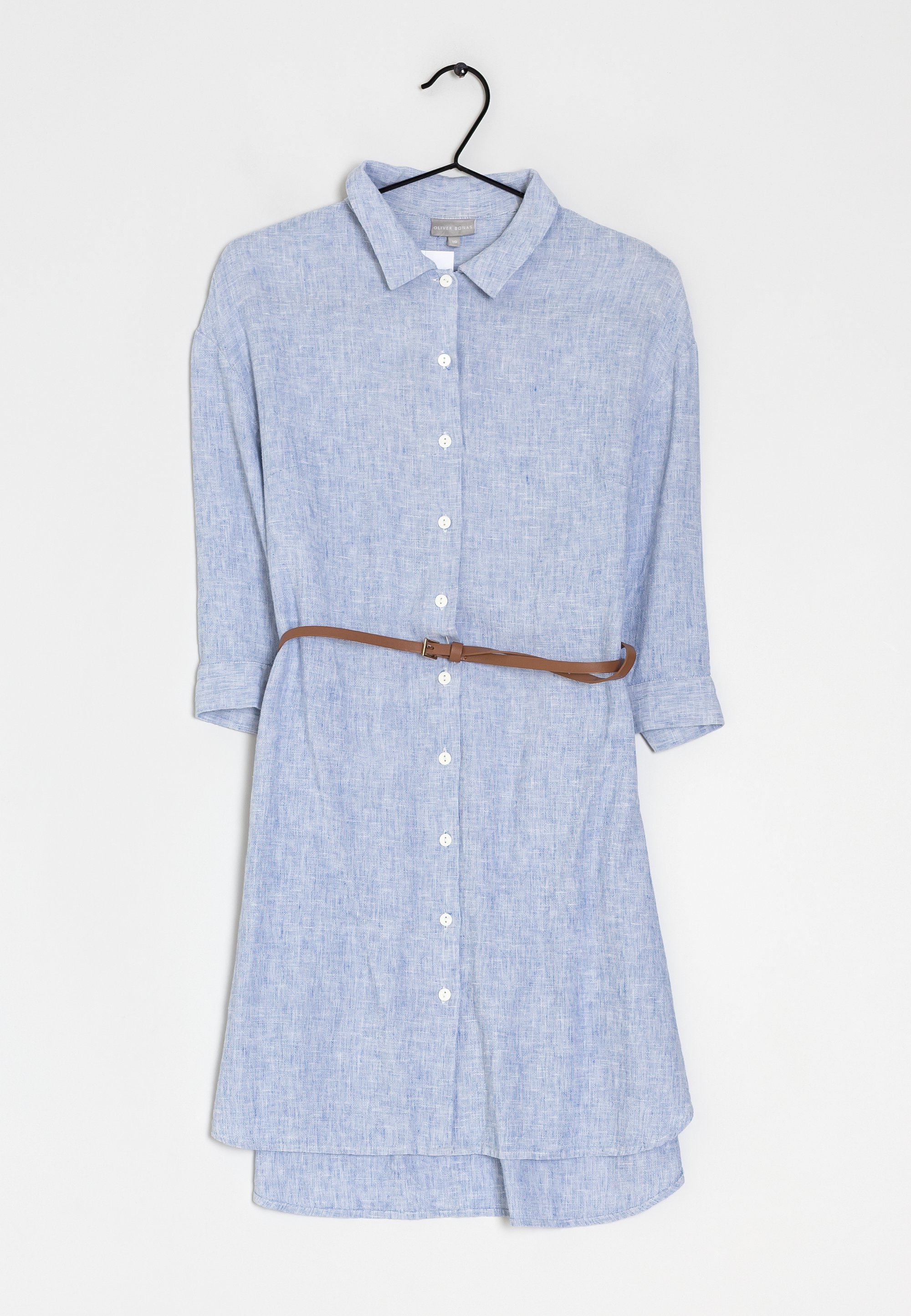 oliver bonas shirt dress OLIVER BONAS Denim Midi Shirt Dress