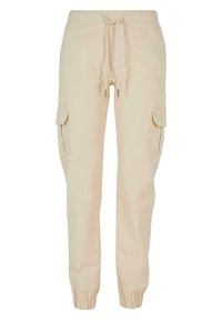 Urban Classics - HIGH WAIST - Cargohose - whitesand Thumbnail-Bild 1