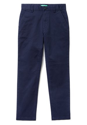 United Colors of Benetton IN STRETCH - Pantalones chinos - dark blue