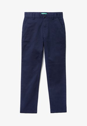 United Colors of Benetton IN STRETCH - Pantalones chinos - dark blue