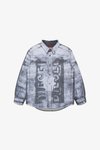 SIMPLY OVER - Camisa - denim nero