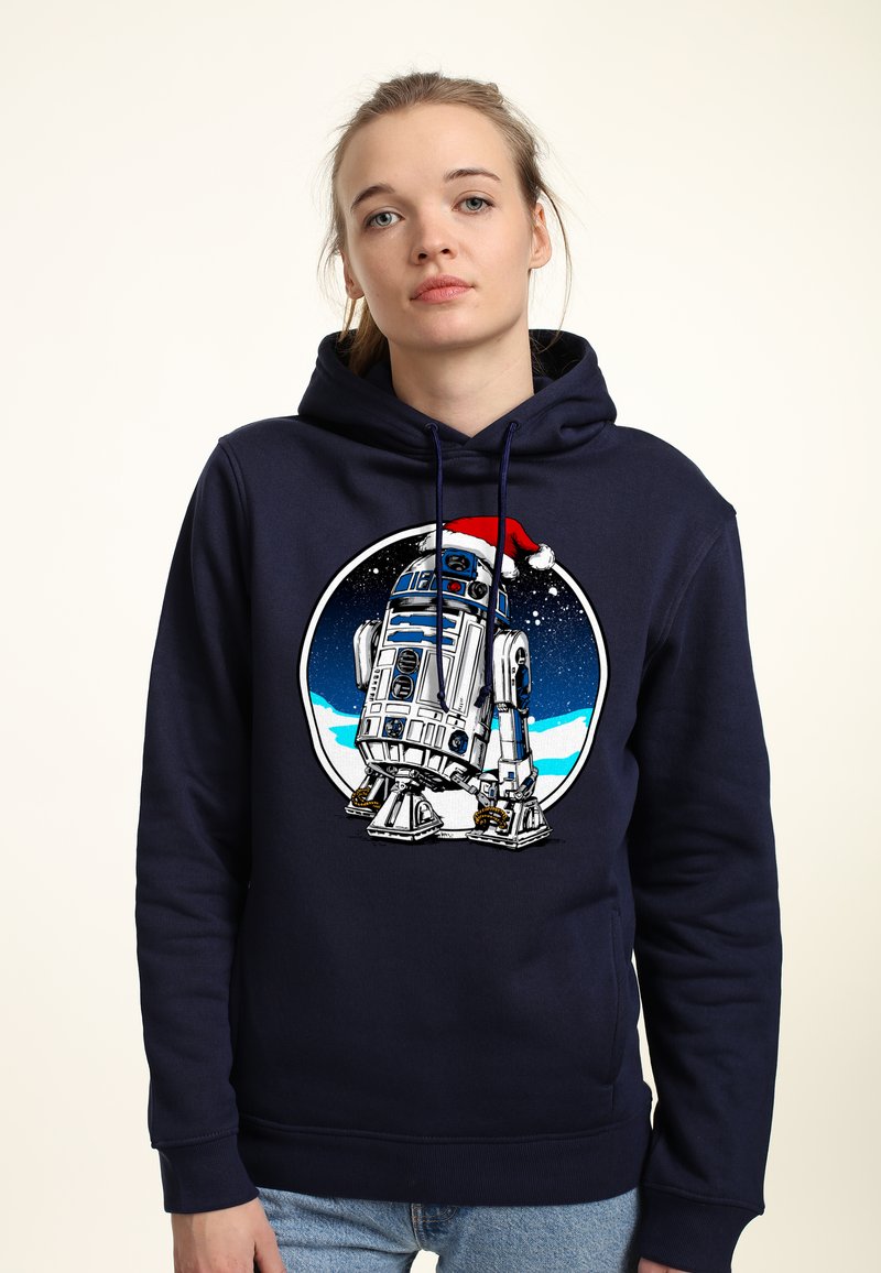 Star Wars STAR WARS: CLASSIC HOLIDAY D2 - Jersey con capucha - navy blue