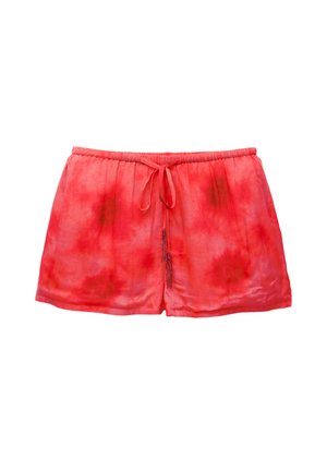 PRINTED - Šortky - red