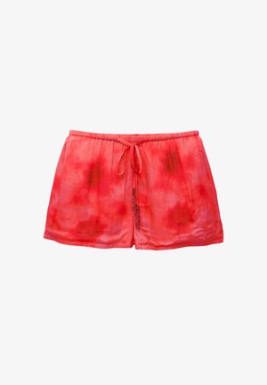 PULL&BEAR PRINTED - Shorts - red