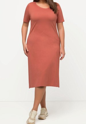 Jerseykleid - light red
