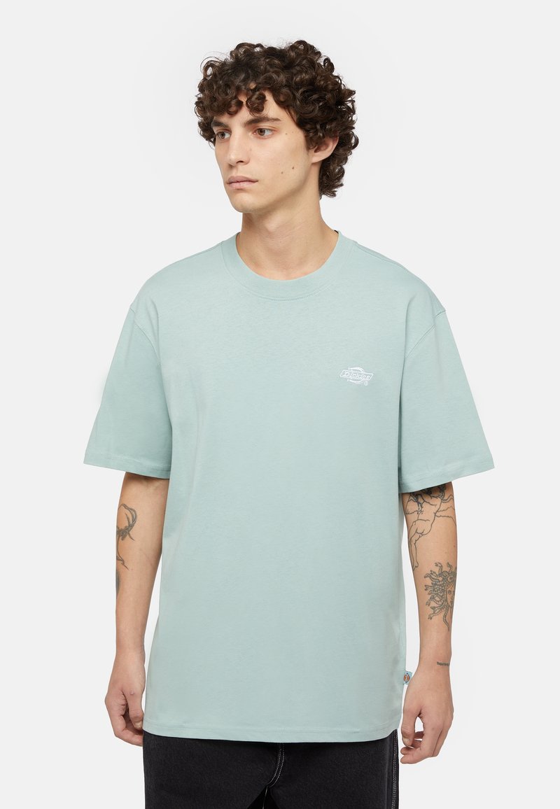 Dickies SUMMERDALE - T-shirt - bas - blue surf
