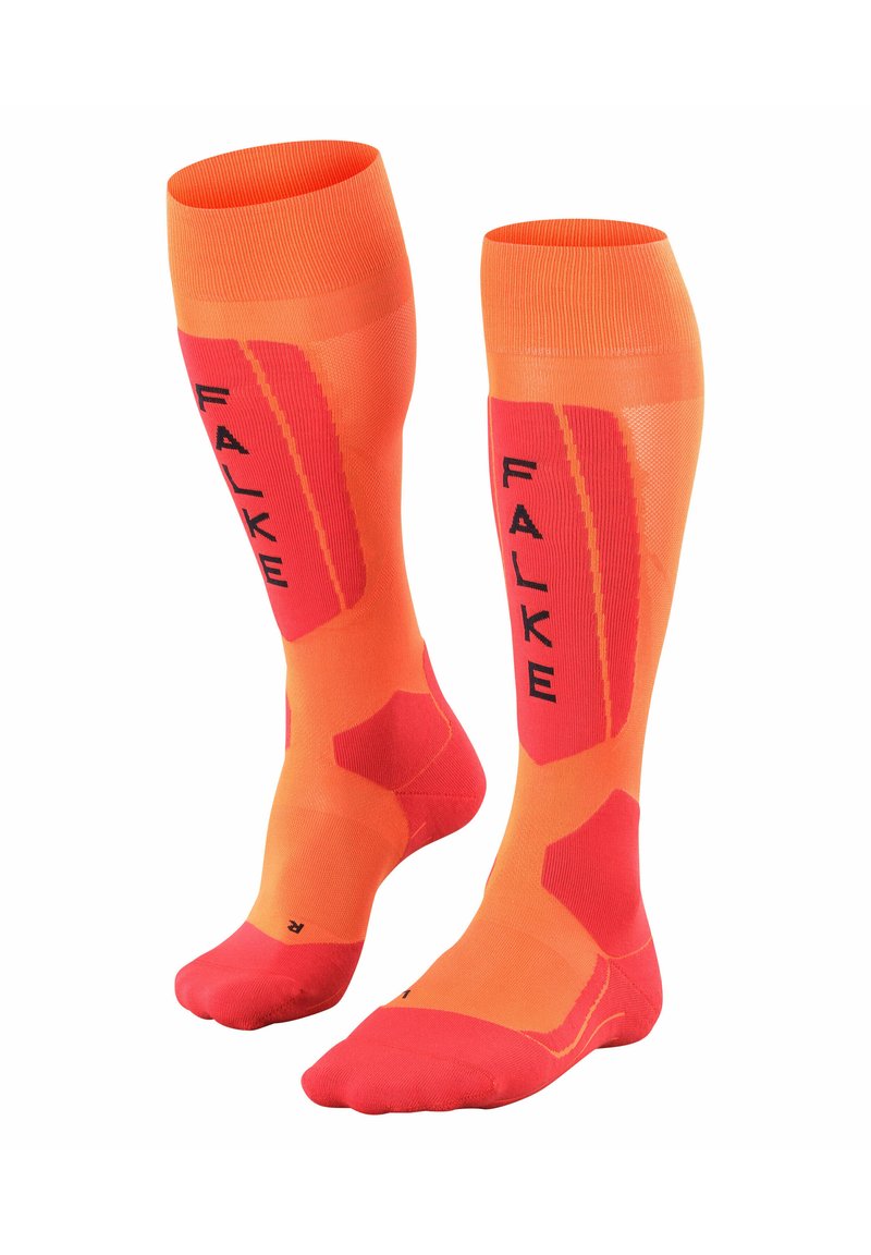 FALKE EXPERT - Kniekousen - flash orange