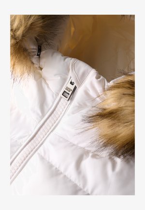 Superdry & Co, FUJI BELTED PUFFER - Chaqueta de invierno - bright white