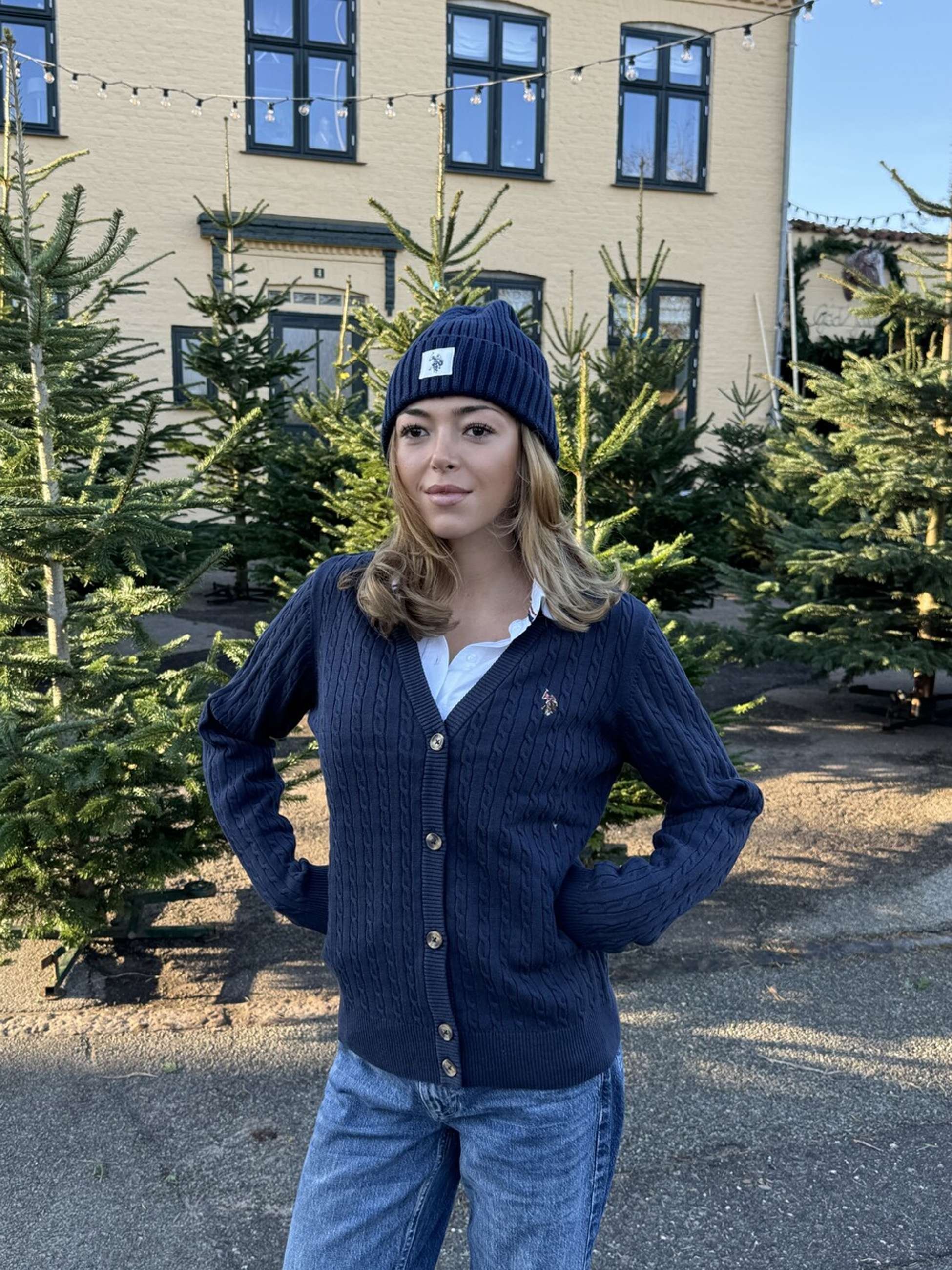 U.S. Polo Assn. UWGILL - Cardigan - dark sapphire/dark blue - Zalando