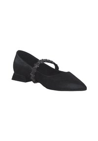 Menbur Riemchenballerina - black