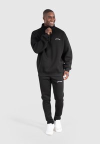 Smilodox HALF ZIP GATLIN - Felpa - schwarz