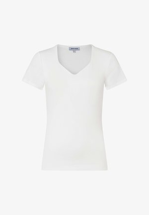 More & More, 1/2 ARM - Basic T-shirt - offwhite