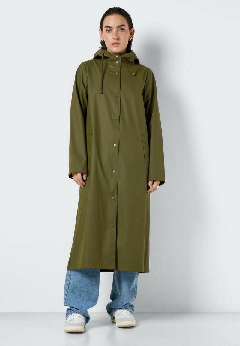 Noisy May NMSKY LONG A LINE RAINCOAT - Regnjakke - kalamata