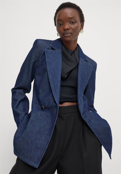 Emporio Armani Kurzmantel - denim blu