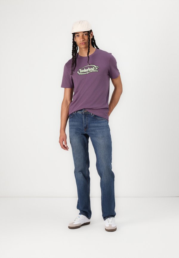 BIG OVAL LOGO TEE VINTAGE - Print T-shirt - vintage violet4