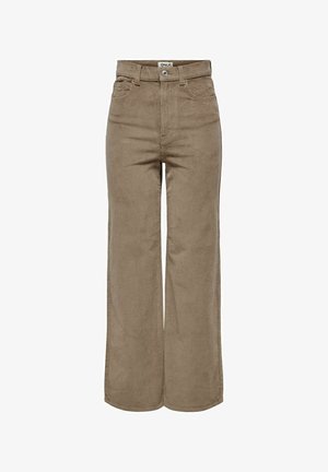 ONLY, ONLHOPE GLOBAL WIDE - Pantalon classique - fossil